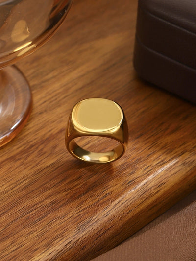 Jewelry Simple Style Streetwear Geometric 304 Stainless Steel Rings