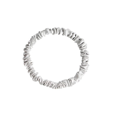 Women's Simple Style Solid Color 100%  Silk Hair Tie