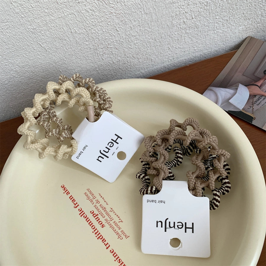 Women's Casual Simple Style Twist Cloth Hair Tie