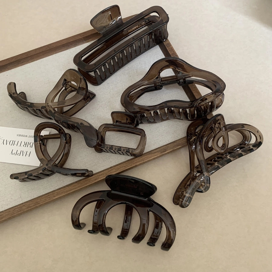 Women's Simple Style Commute Solid Color PS Hair Claws