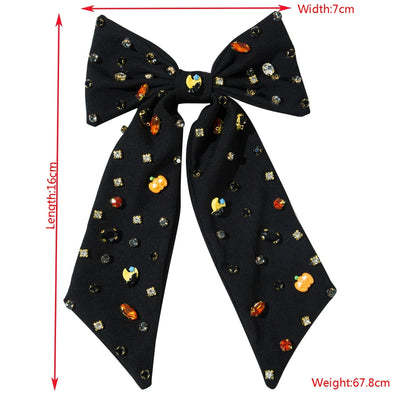 Women's Vintage Style Classic Style Pumpkin Alloy Inlay Glass Bead Hair Clip