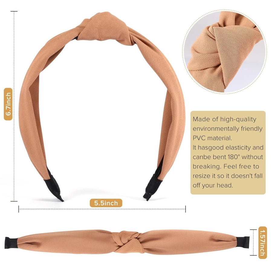 Women's Simple Style Solid Color Cloth Hair Band