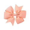 fashion solid color bow knot cloth hair clip 1 piece