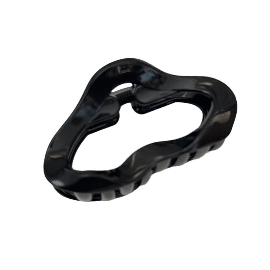 Women's Simple Style Solid Color Plastic Resin Hair Claws