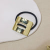 Women's Simple Style Star Heart Shape Solid Color Alloy Plating Hollow Out Hair Tie