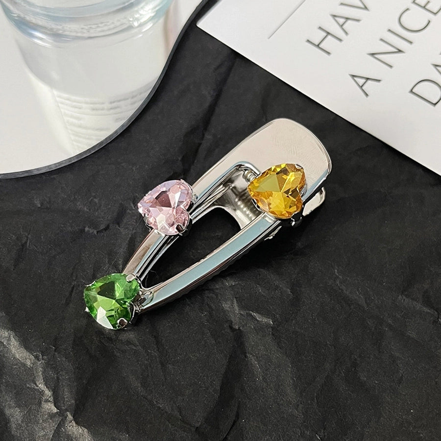 Women's IG Style Bow Knot Alloy Zircon Hair Clip