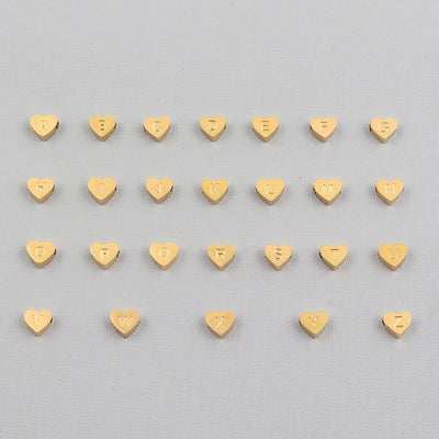 Jewelry Elegant Simple Style Classic Style Letter Heart Shape 201 Stainless Steel 304 Stainless Steel Pendant Necklace