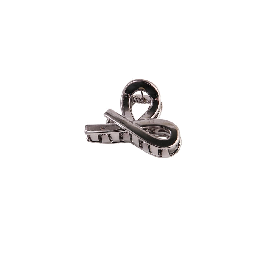 Women's Simple Style Classic Style Solid Color Alloy Stoving Varnish Hair Claws