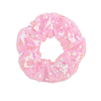 Women's Casual Simple Style Solid Color Cloth Sequins Hair Tie