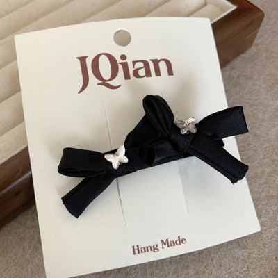 Women's Elegant Bow Knot Cloth Hair Clip Hair Tie