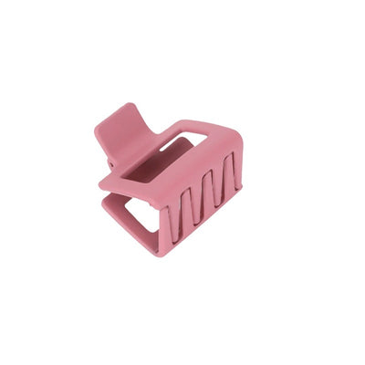 women's simple style square plastic hair claws