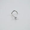 1 Piece Nose Rings & Studs Casual Hawaiian Tropical Geometric G23 Titanium Inlay Zircon Nose Rings & Studs