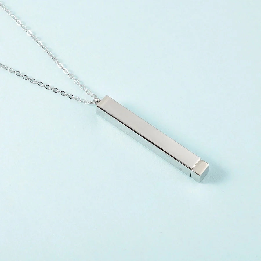 Jewelry Streetwear U Shape 304 Stainless Steel 18K Gold Plated Pendant Necklace