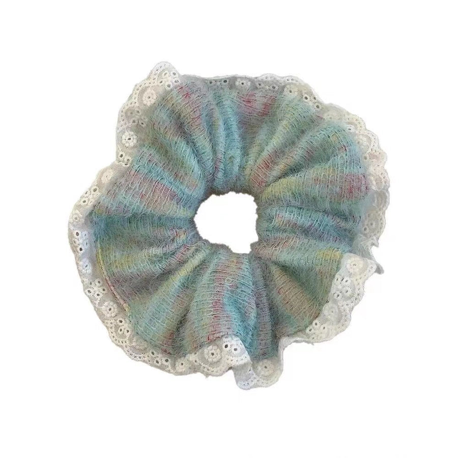 Women's Casual Simple Style Color Block Cloth Rib-Knit Hair Claws