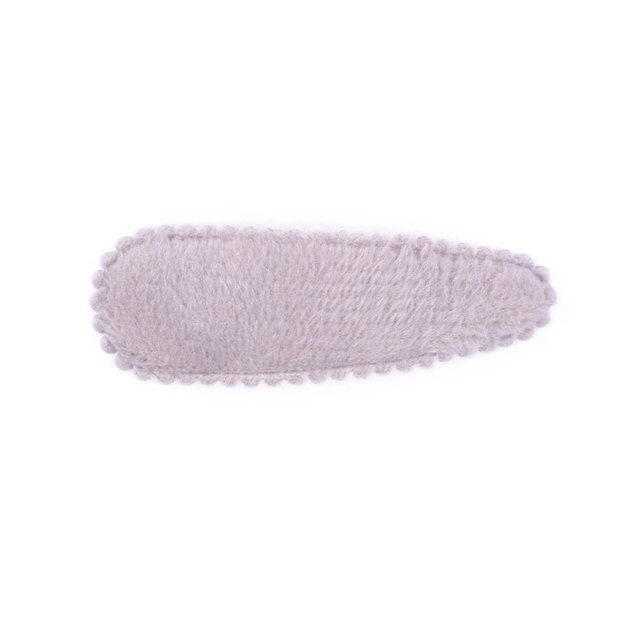 cute solid color alloy cloth hair clip 1 piece