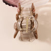 Women's Simple Style Classic Style Color Block Plastic Resin Hair Claws