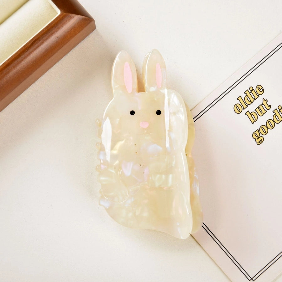 women's cute rabbit acetic acid sheets hair claws