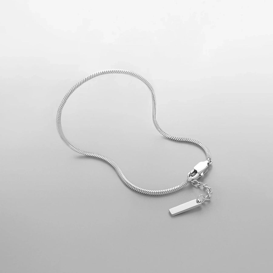 Hip-Hop Simple Style Geometric 304 Stainless Steel 18K Gold Plated White Gold Plated Bracelets In Bulk