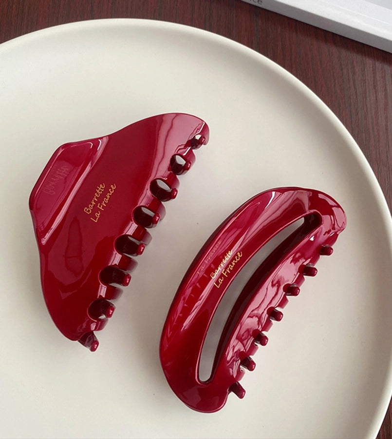 simple style letter acetic acid sheets hair claws