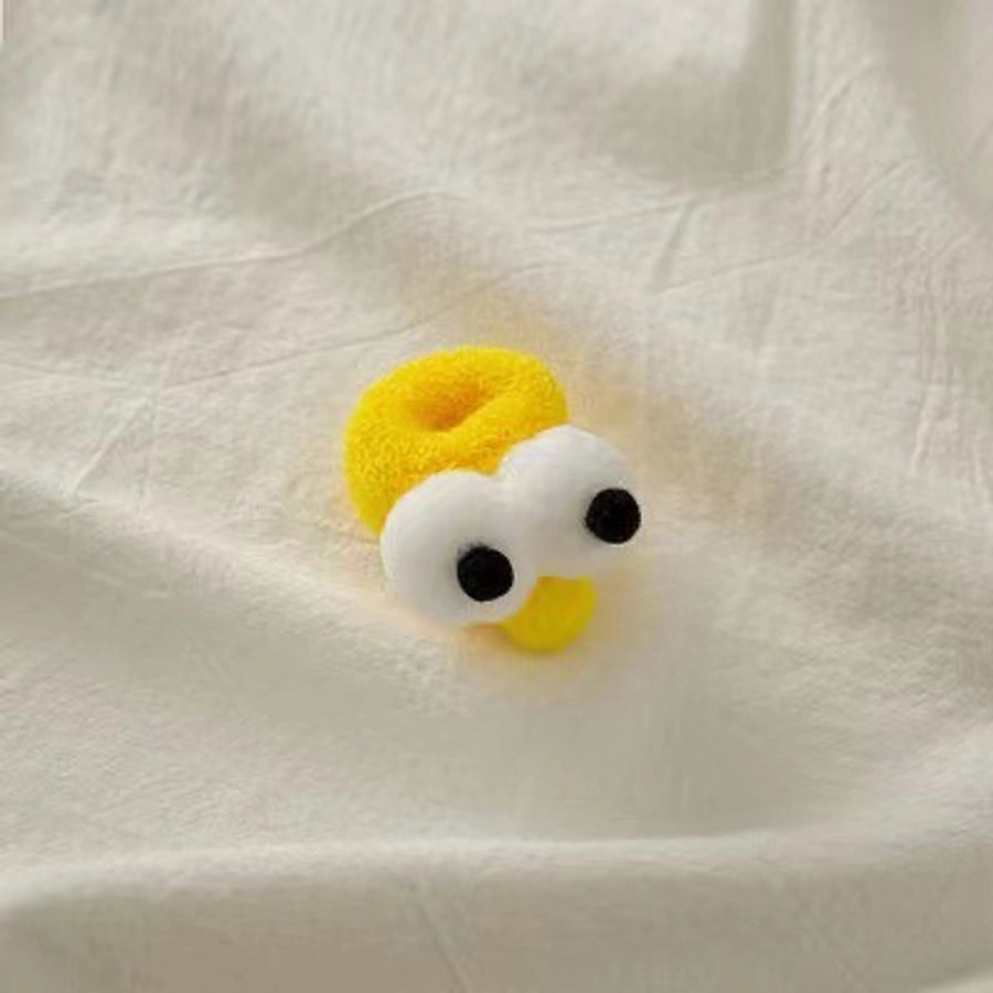 women's cute cartoon cloth hair tie