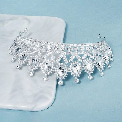 women's fashion crown rhinestone diamond