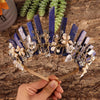 Women's Simple Style Classic Style Color Block Alloy Inlay Crystal Rhinestones Hair Band