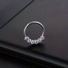 1 Piece Nose Rings & Studs Simple Style Round 304 Stainless Steel Nose Rings & Studs