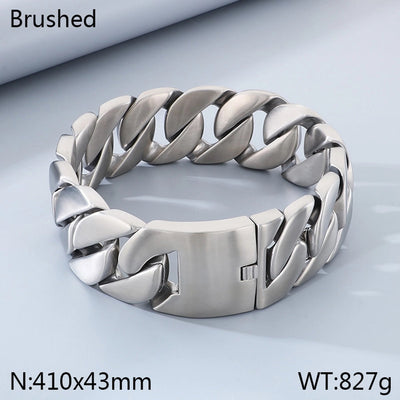 Jewelry Vintage Style Geometric 304 Stainless Steel 18K Gold Plated Necklace