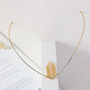 Women's Sweet Simple Style Geometric Leaves Iron Plating Hair Band