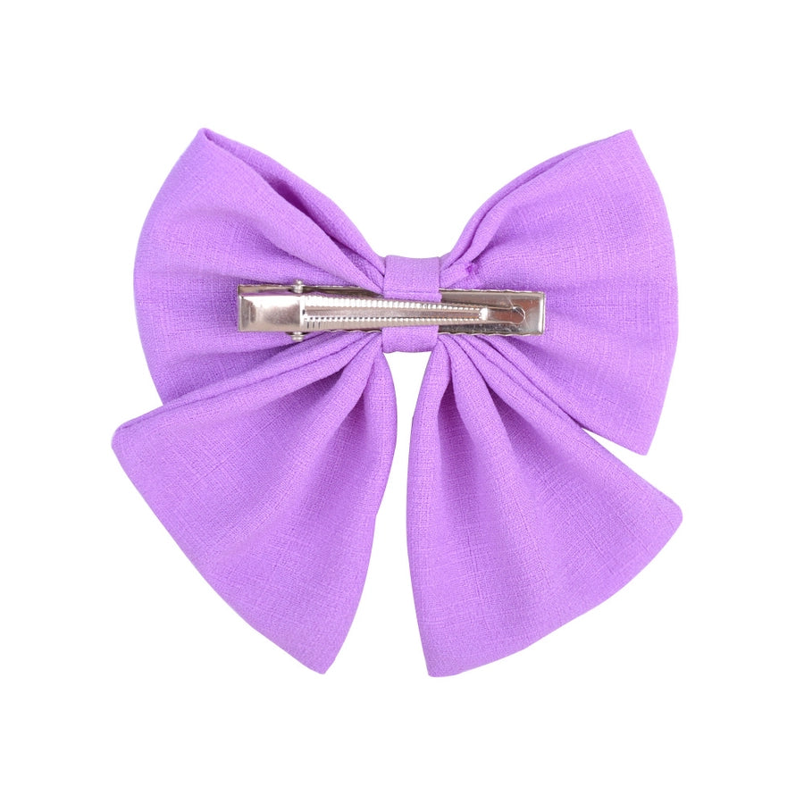 fashion bow knot ribbon hair clip 1 piece