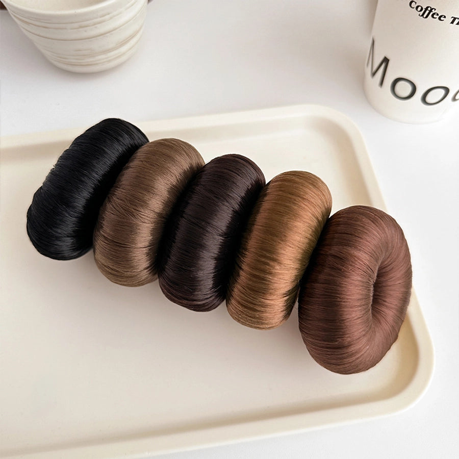 Women's Simple Style Classic Style Solid Color Simulation Hair Hair Tie