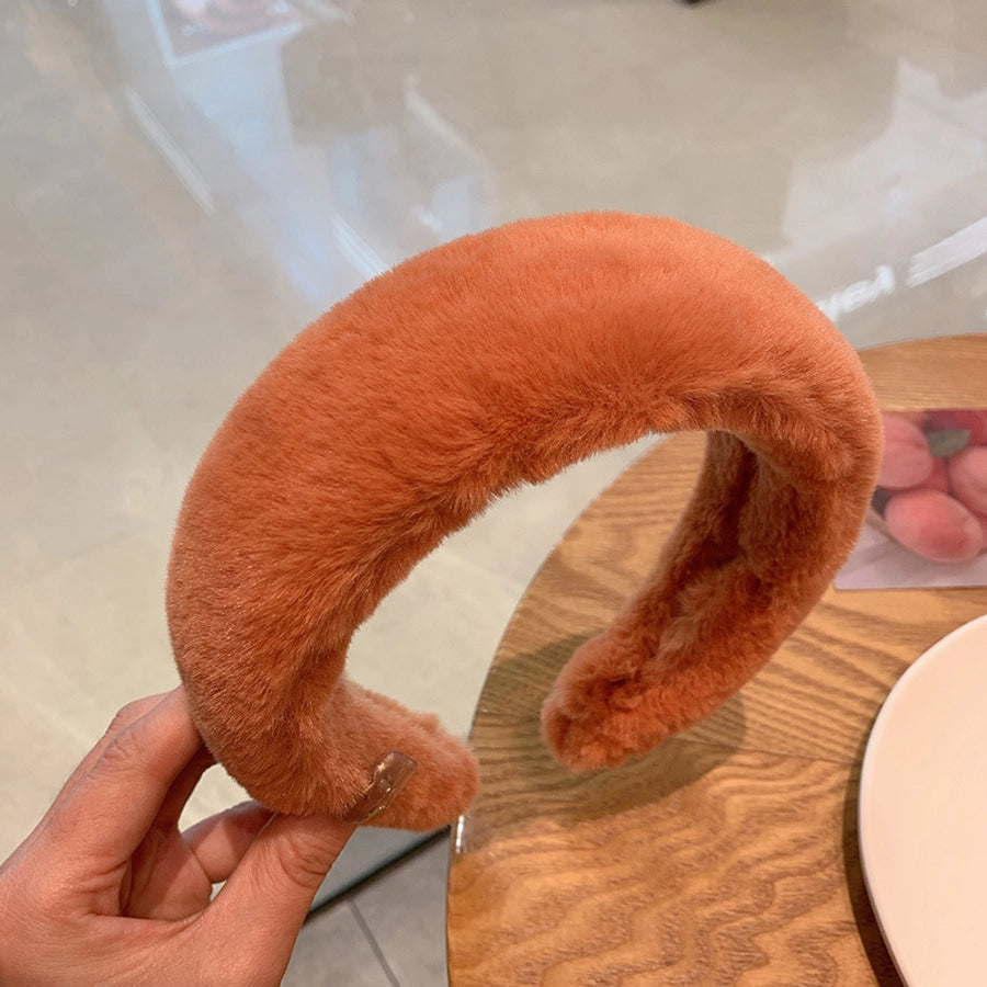 Women's Simple Style Classic Style Solid Color Cloth Hair Band