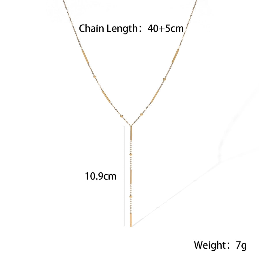 Jewelry Retro Simple Style Commute Geometric Butterfly 304 Stainless Steel Pendant Necklace