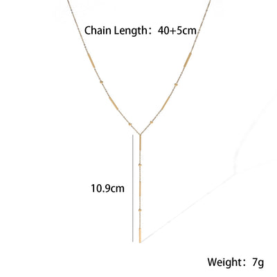 Jewelry Retro Simple Style Commute Geometric Butterfly 304 Stainless Steel Pendant Necklace