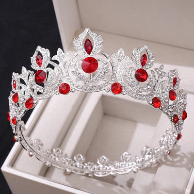 fashion crown alloy inlay rhinestones crown 1 piece