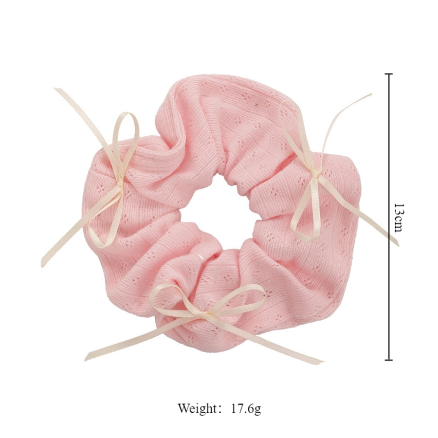 Women's Sweet Simple Style Solid Color Cloth Hair Tie