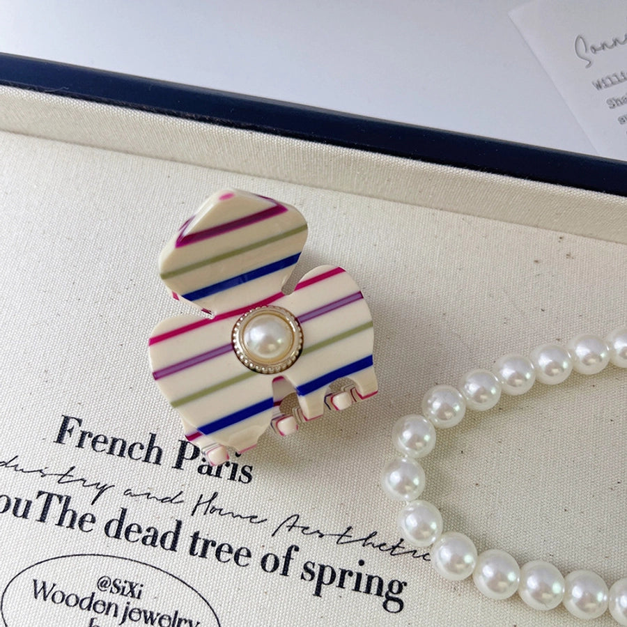 Women's Casual Simple Style Geometric Acetic acid sheets Handmade Hair Claws