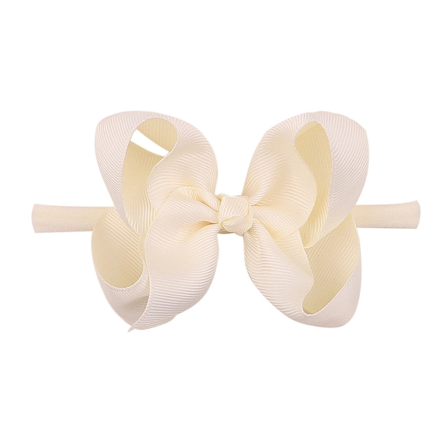 2337 20 color bubble flower headband new children bow nylon hair band  baby hair accessories