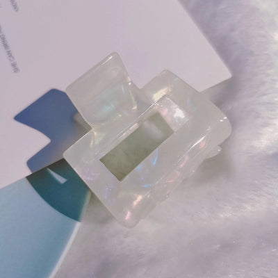 Korean-style Simple Leopard Print Small and Medium-sized Acetic Acid Clip Headwear Shark Clip for Women