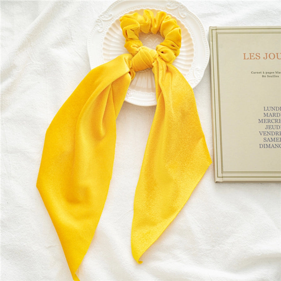 Women's Simple Style Classic Style Solid Color Flannel Hair Tie