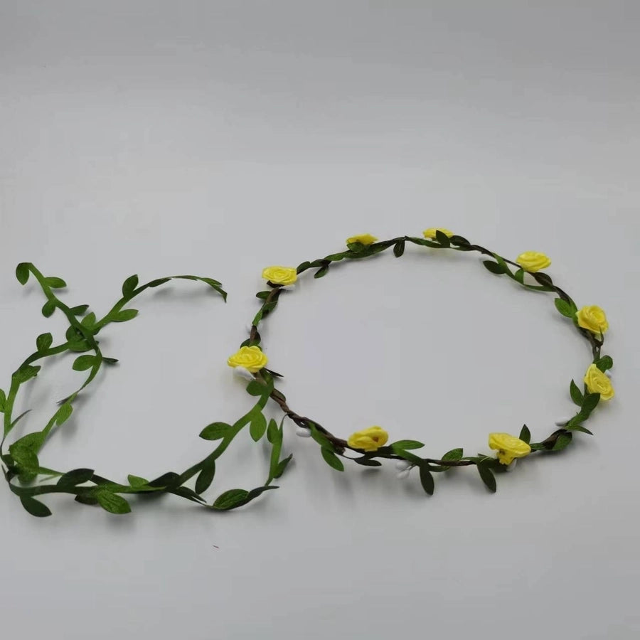 Women's Pastoral Flower Cloth Hair Band