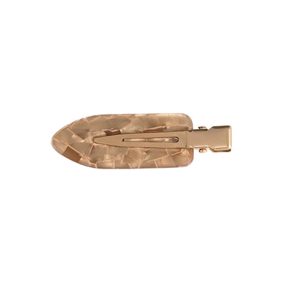 women's sweet geometric acetic acid sheets hair clip