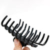 New Korean Style Simple Large Size Frosted Elastic Paint Keel Clip Back Head Shark Clip Grab Clip Hair Shower Hairpin