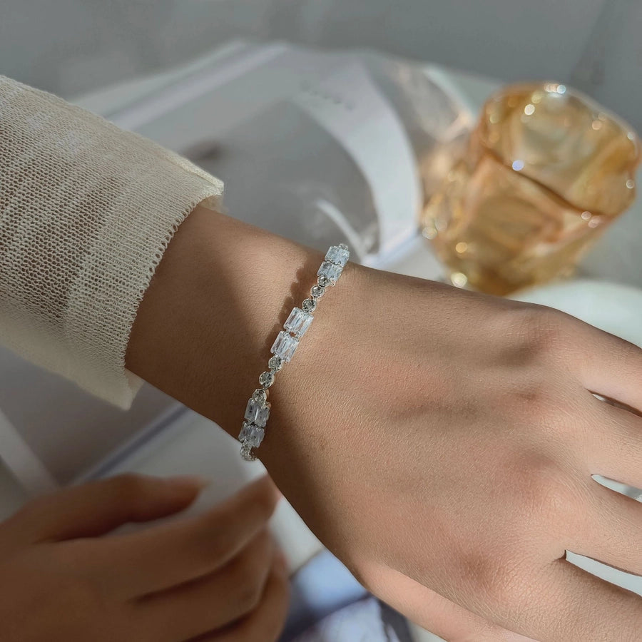 Copper Geometric Solid Color Bracelets