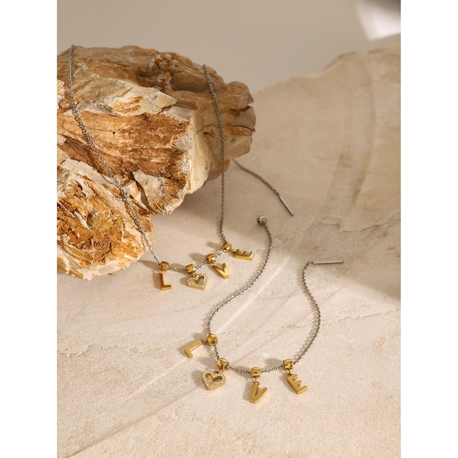 Princess Wedding Artistic Letter 304 Stainless Steel Artificial Rhinestones Bracelets In Bulk