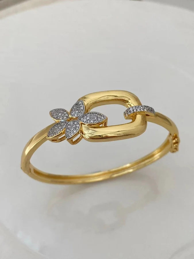 Jewelry Vintage Style Classic Style Geometric Copper Zircon Mixed Metal Rings Bracelets Earrings