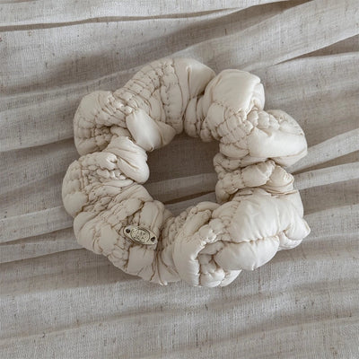 Women's Modern Style Classic Style Solid Color Cloth Pleated Hair Tie