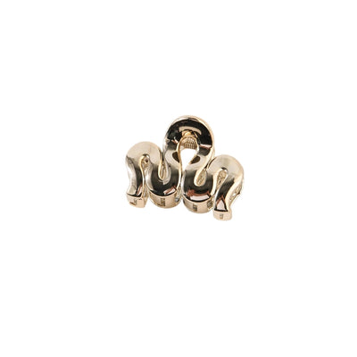 Women's Simple Style Classic Style Solid Color Alloy Stoving Varnish Hair Claws