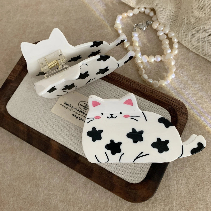 Women's Cute Cat Acetic acid sheets Hair Claws