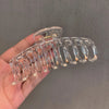 jewelry resin glossy transparent retro catch clip